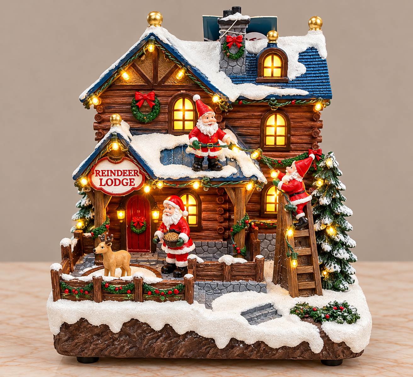Christmas Village Scenes