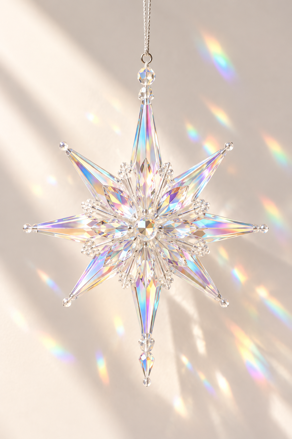 Acrylic Iridescent Ornament