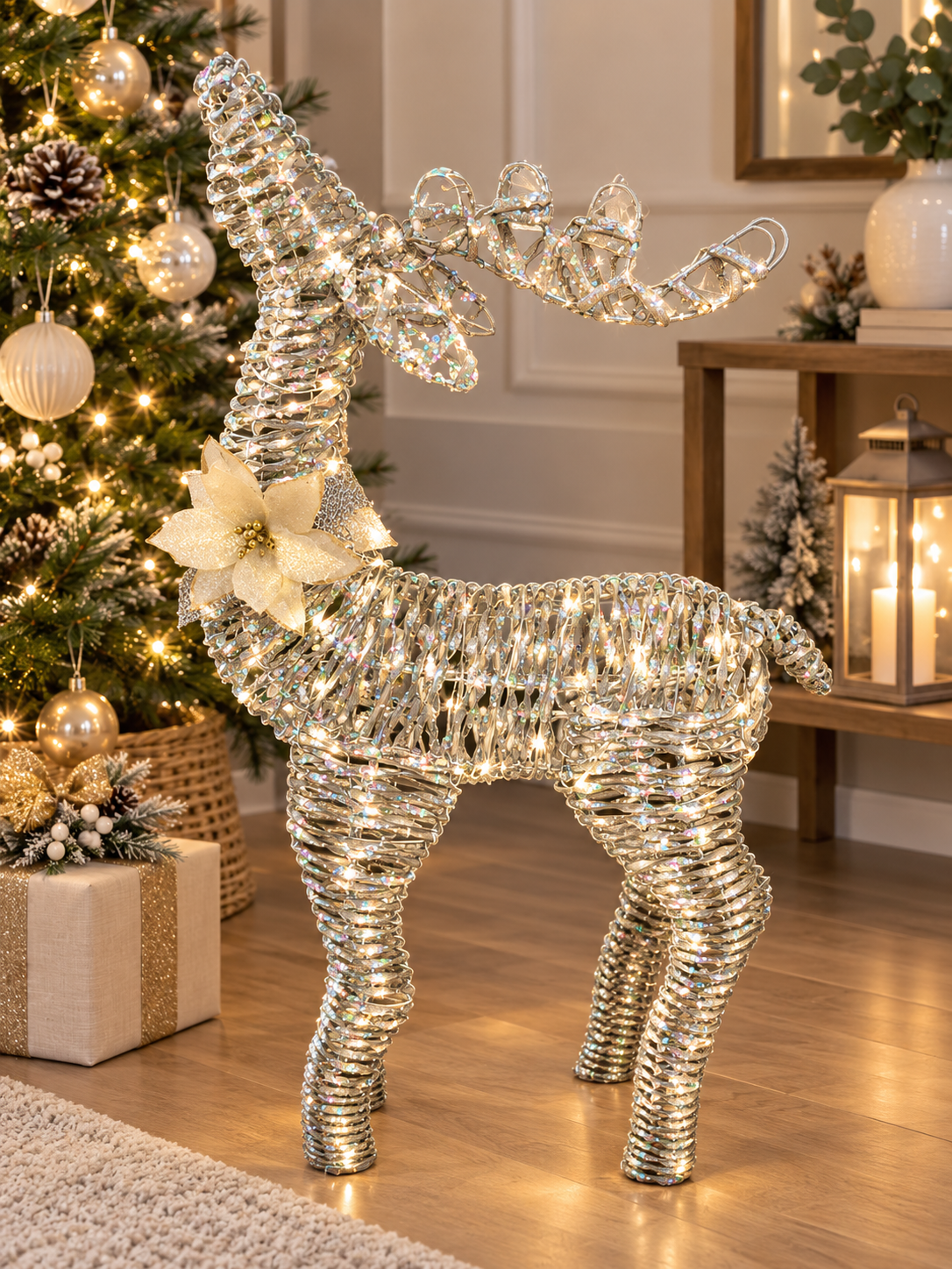 Lighted Reindeer (Pewter)