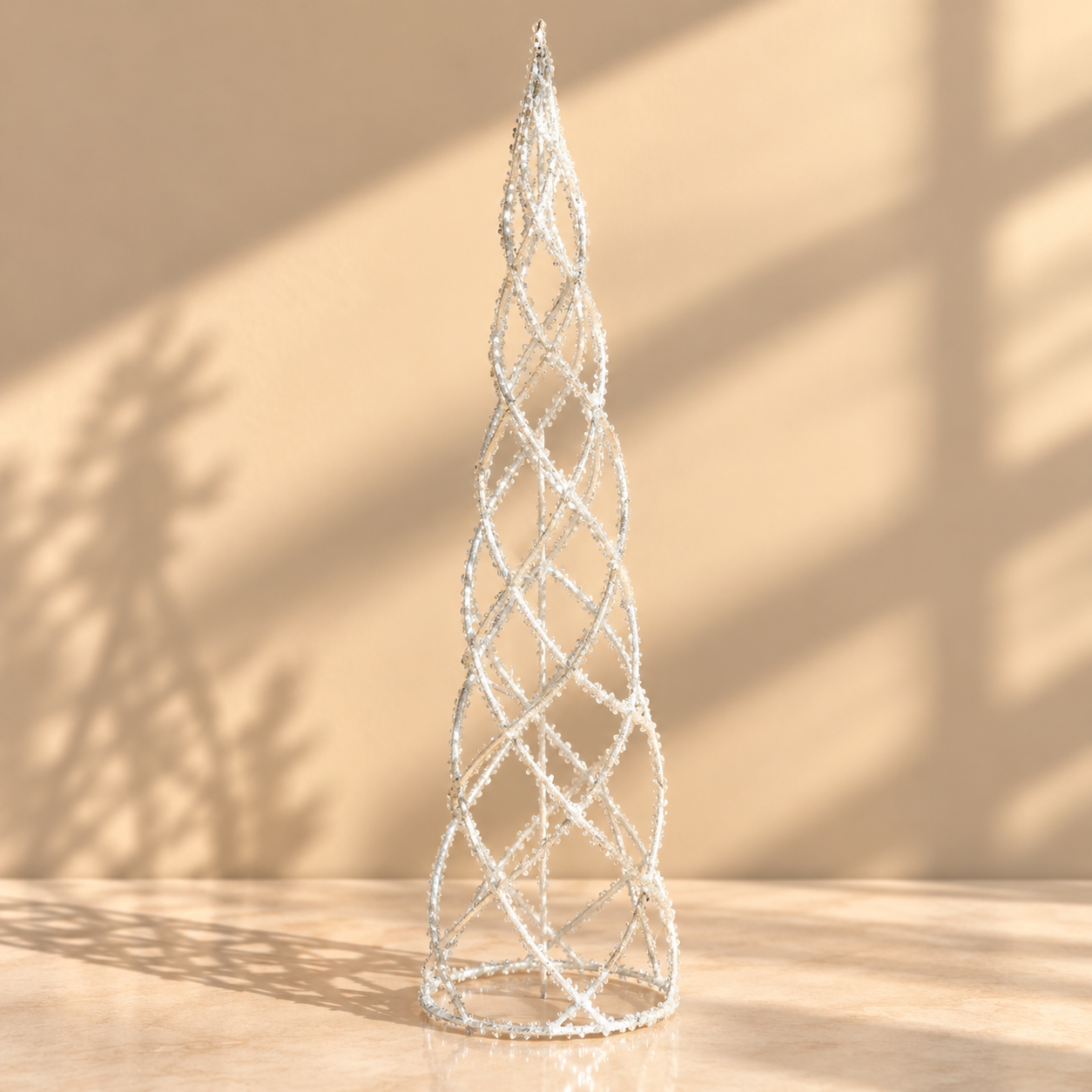 Ivory Cone Battery Operated