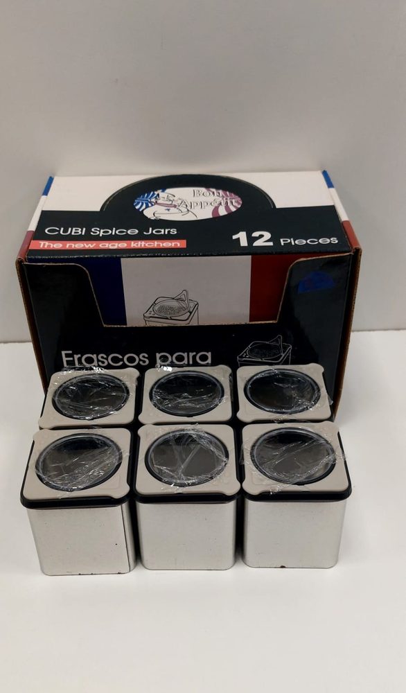12pc Spice Jars