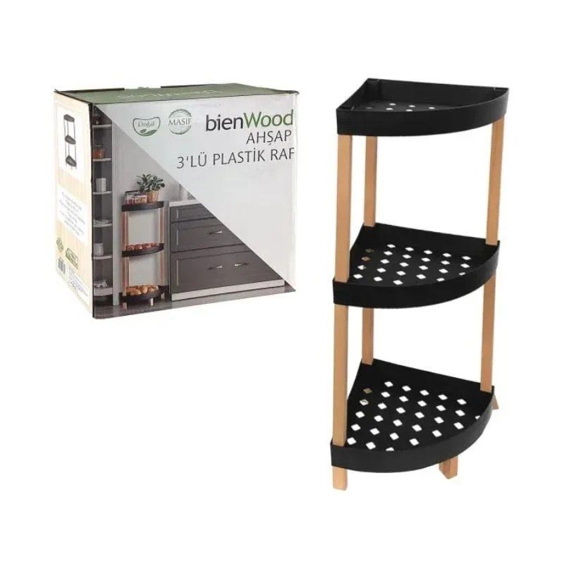 3 Tiered Corner Shelf