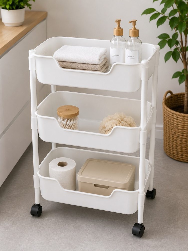 3 Tiered Trolley Cart (40.3*24.8*81cm)