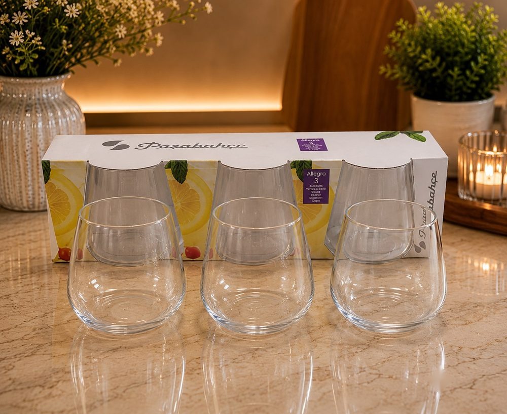3pc Glass Set (Allegra)