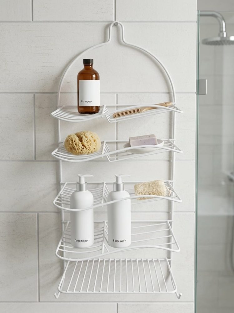 4-Tier Hanging Shower Caddy