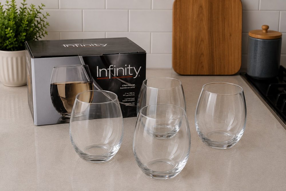 4pc Glass Set (Infinity)