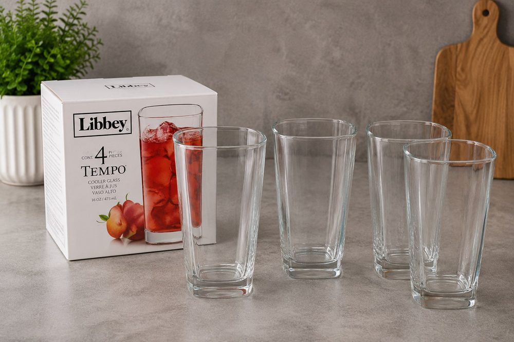 4pc Glass Set (Libbey)