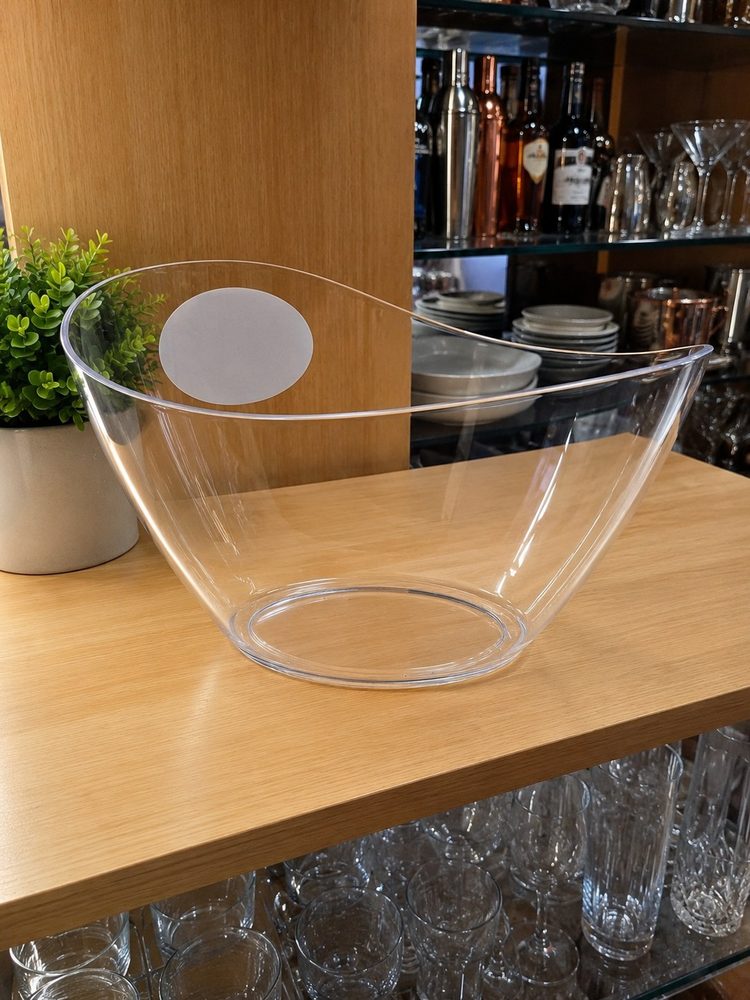Acrylic Wine Bucket (Oval Shape)