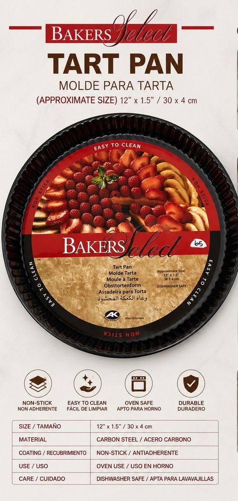 Bakers Select Tart Pan (30*4cm)