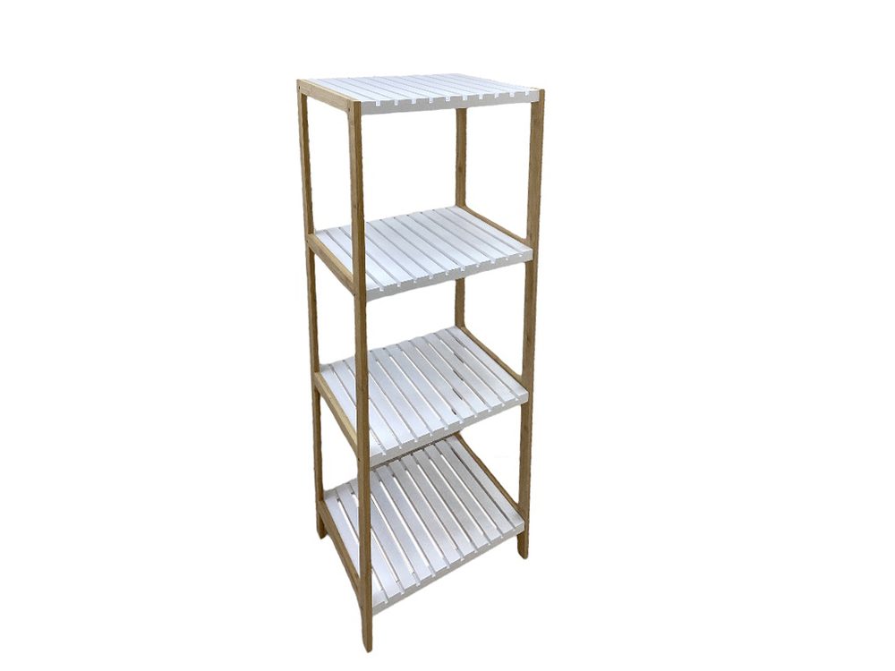 Bamboo Bathroom Rack (4 Tier)