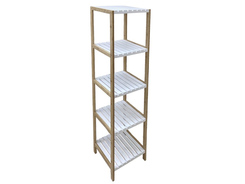 Bamboo Bathroom Rack (5 Tier)