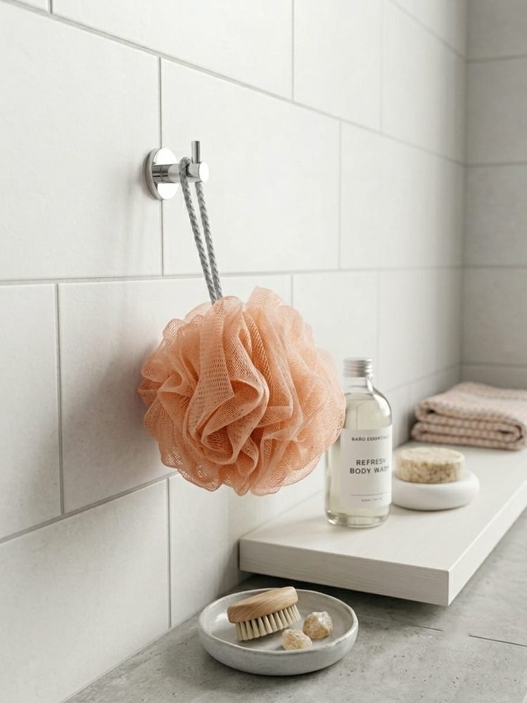 Bath Sponge (Peach Color)