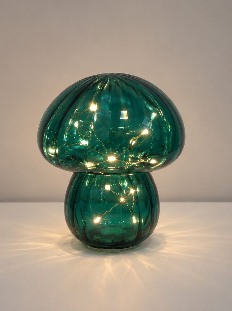 Battery Operated Mushroom Light (Green)