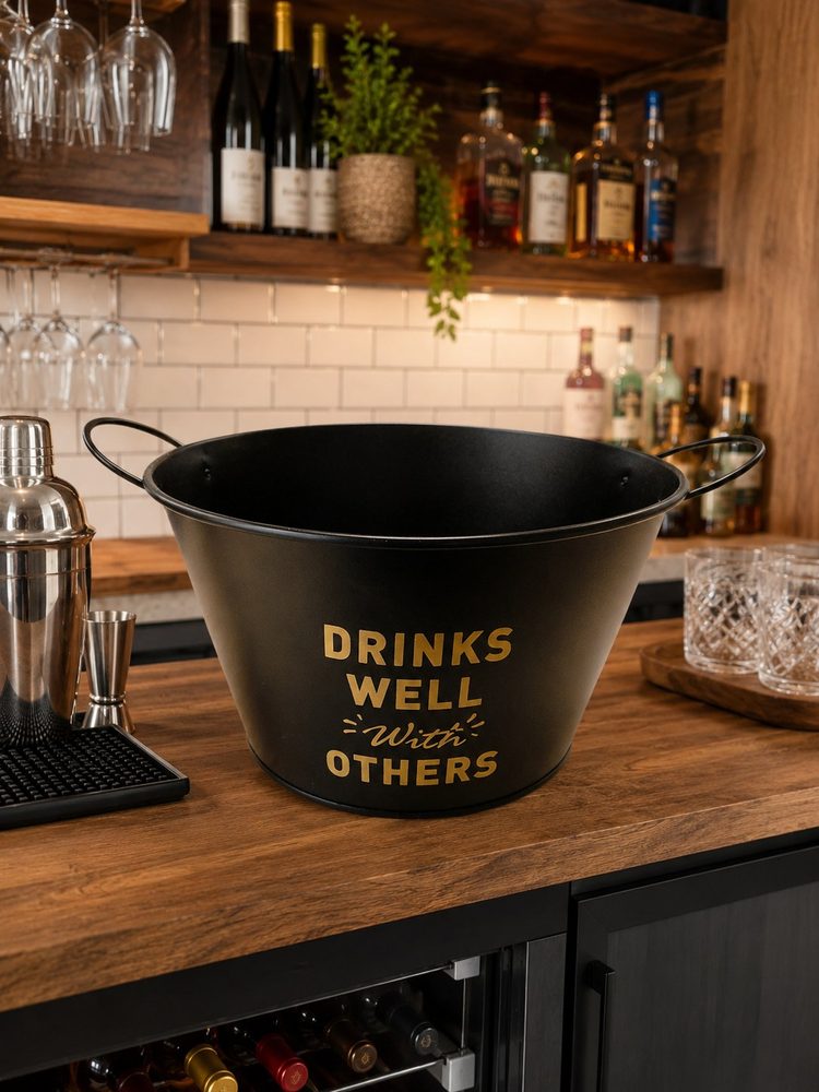 Drinks Bucket with Handles (30*18cm)