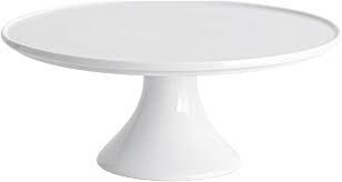 Ceramic Cake Stand (White)