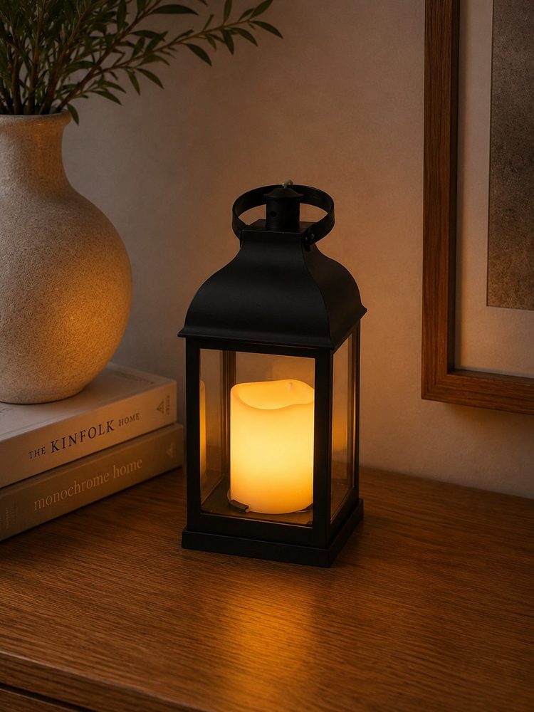 Decorative Flameless LED Lantern (OT085)