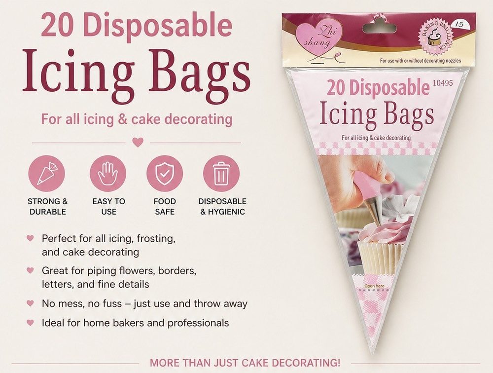 Disposable Icing Bags (20pcs)