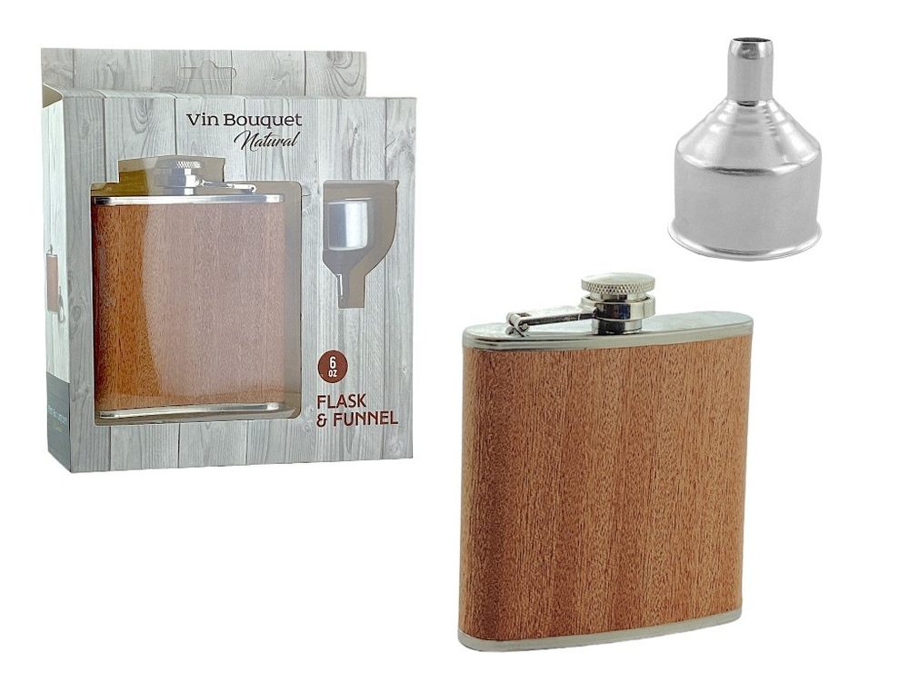 Flask with Funnel (6oz)