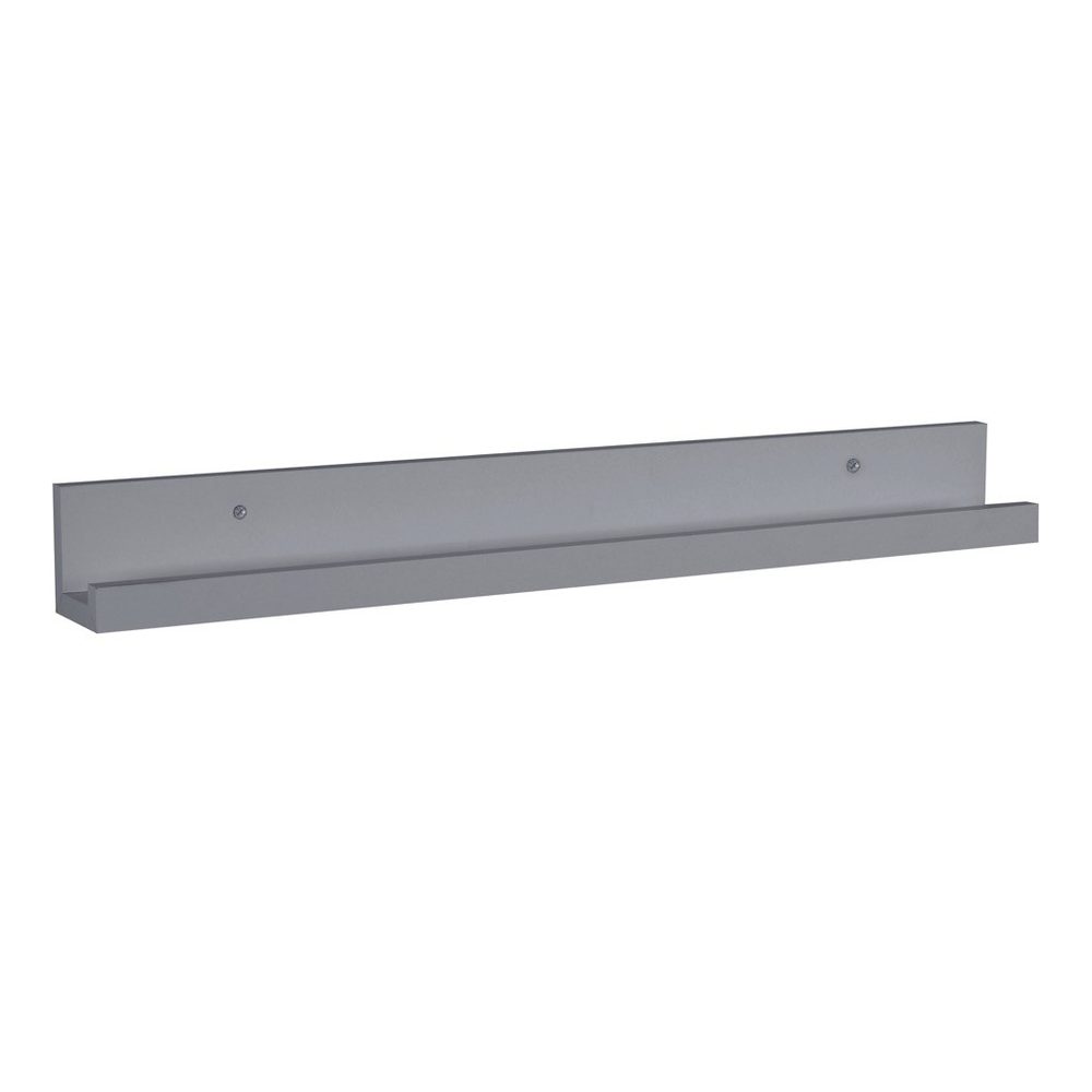 Floating Shelf (Silver with Lip 60cm)