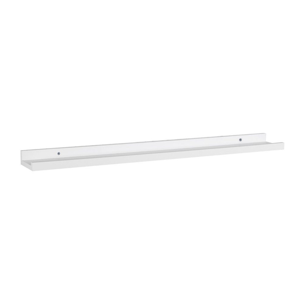 Floating Shelf with Lip (80cm White)