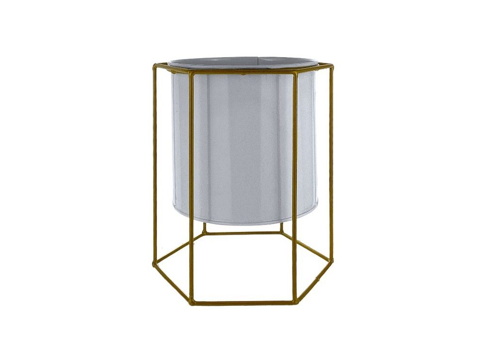 Planter (White/Gold)