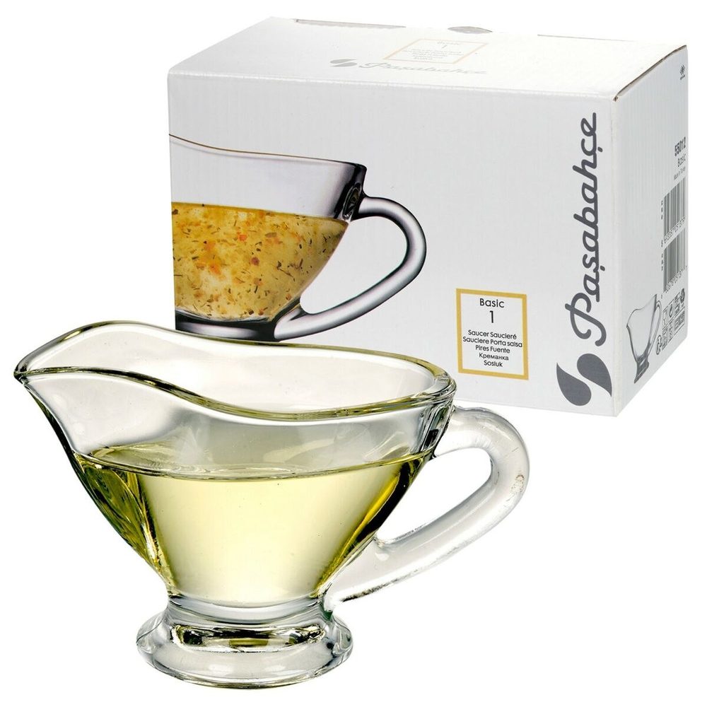 Glass Gravy Boat