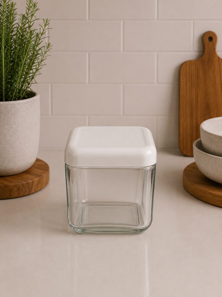 Glass Jar with Screw Cover (750ml)