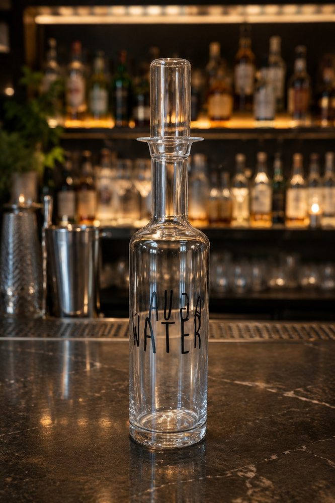 Glass Water Bottle