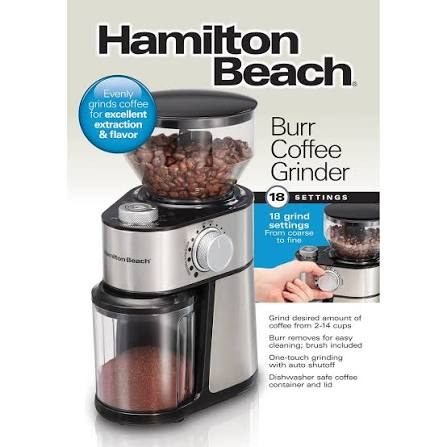 Hamilton Beach Burr Coffee Grinder