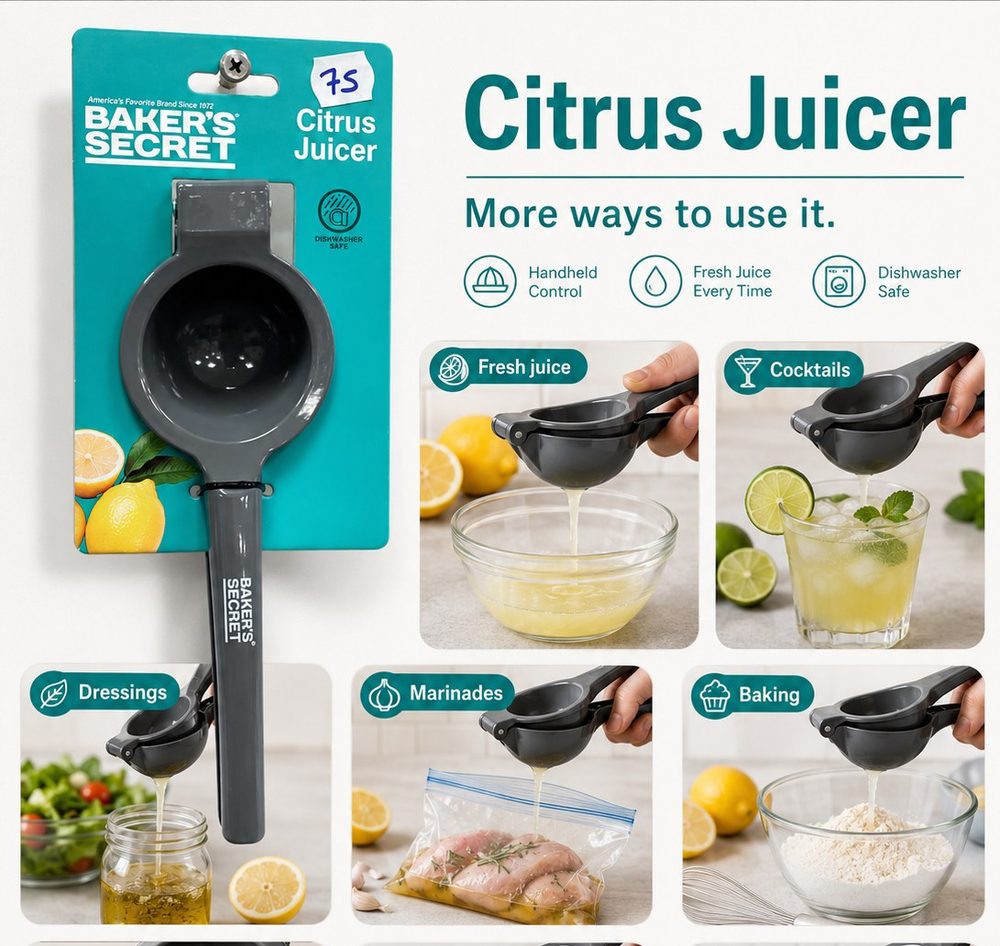 Hand-Held Citrus Juicer (Baker’s Secret)