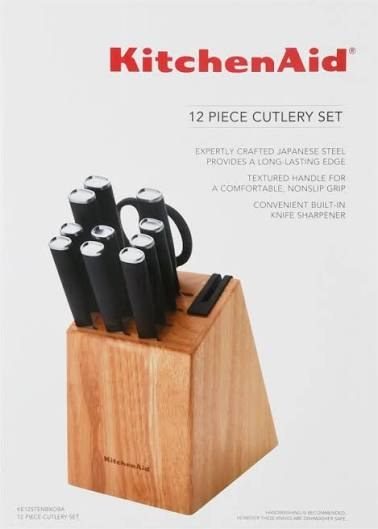 Kitchen Aid Knife Set (12pc)