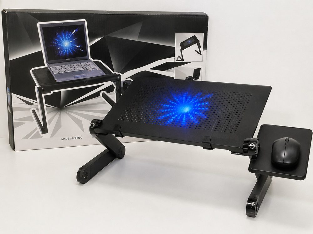 Laptop Table with Cooling Fan