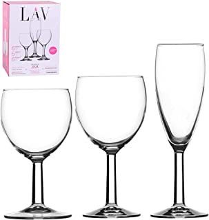 LAV 18pc Wine Glass Set