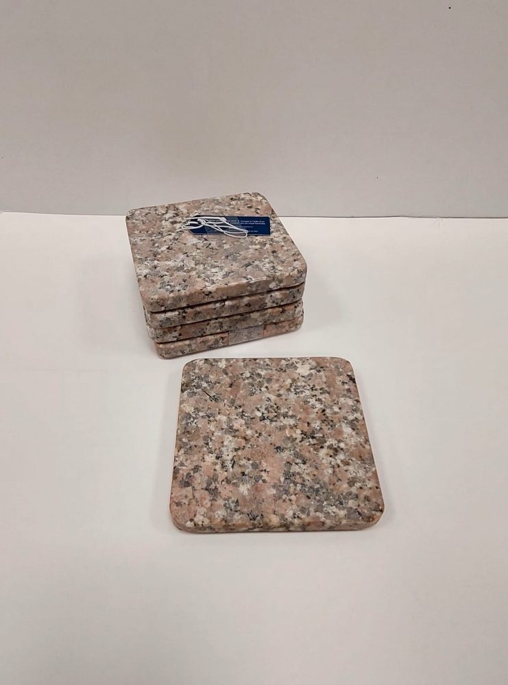 Marble Coaster Set (4pc)