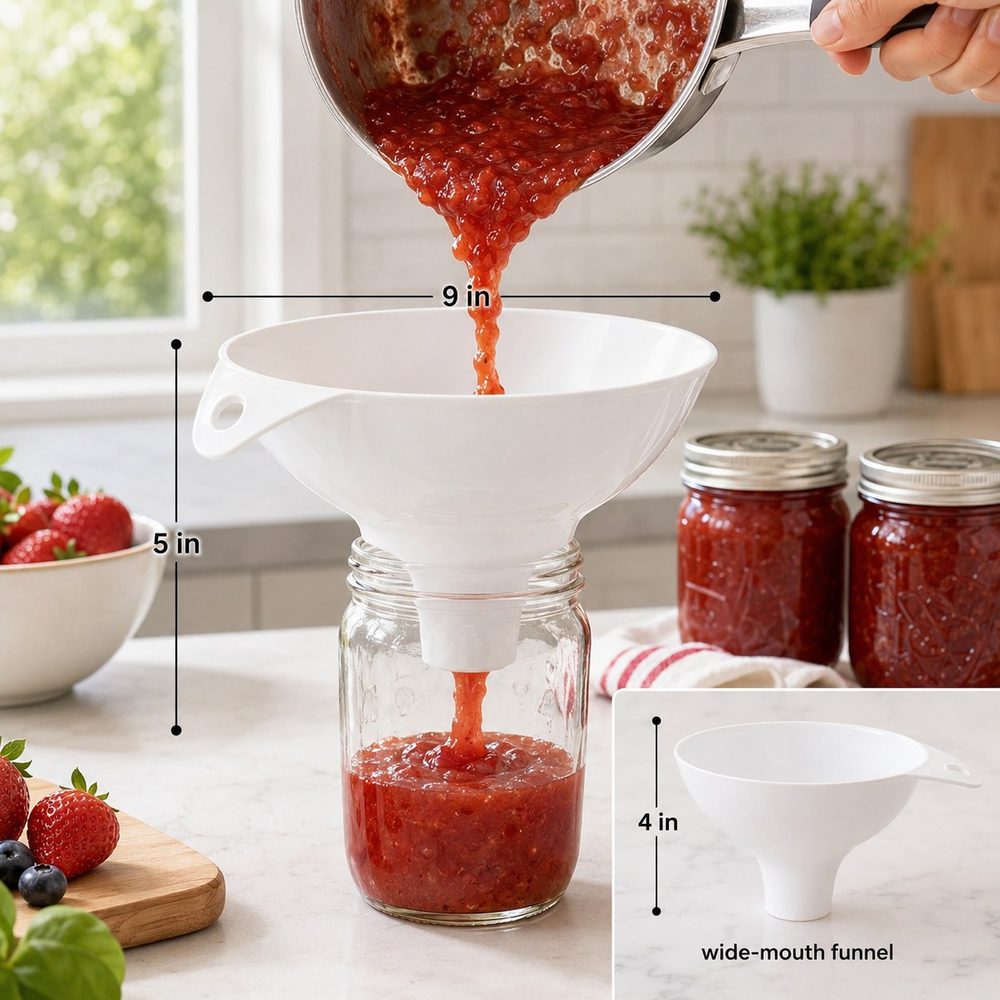 Plastic Canning Funnel