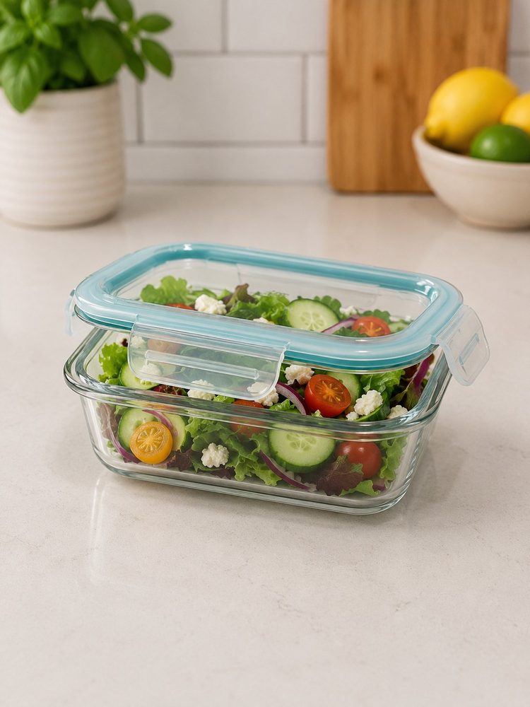 Rectangle Glass Bowl (630ml)