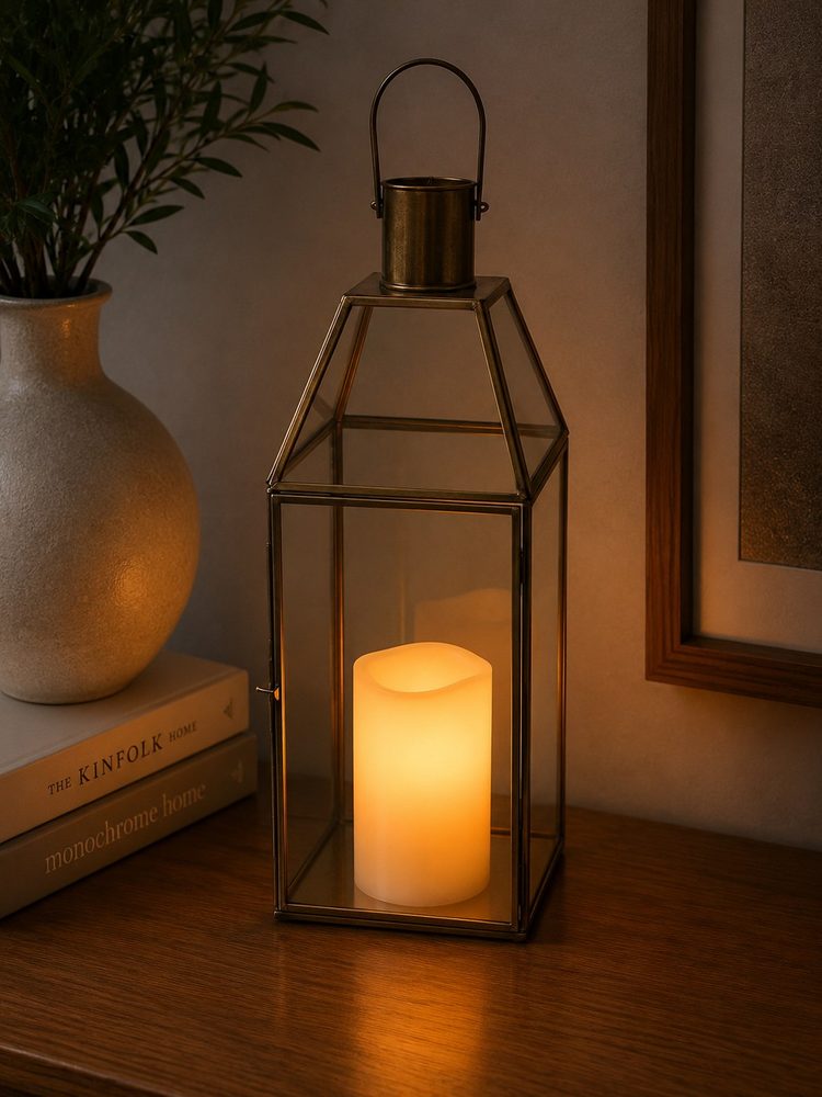 Rustic Lantern (16*46*16cm)