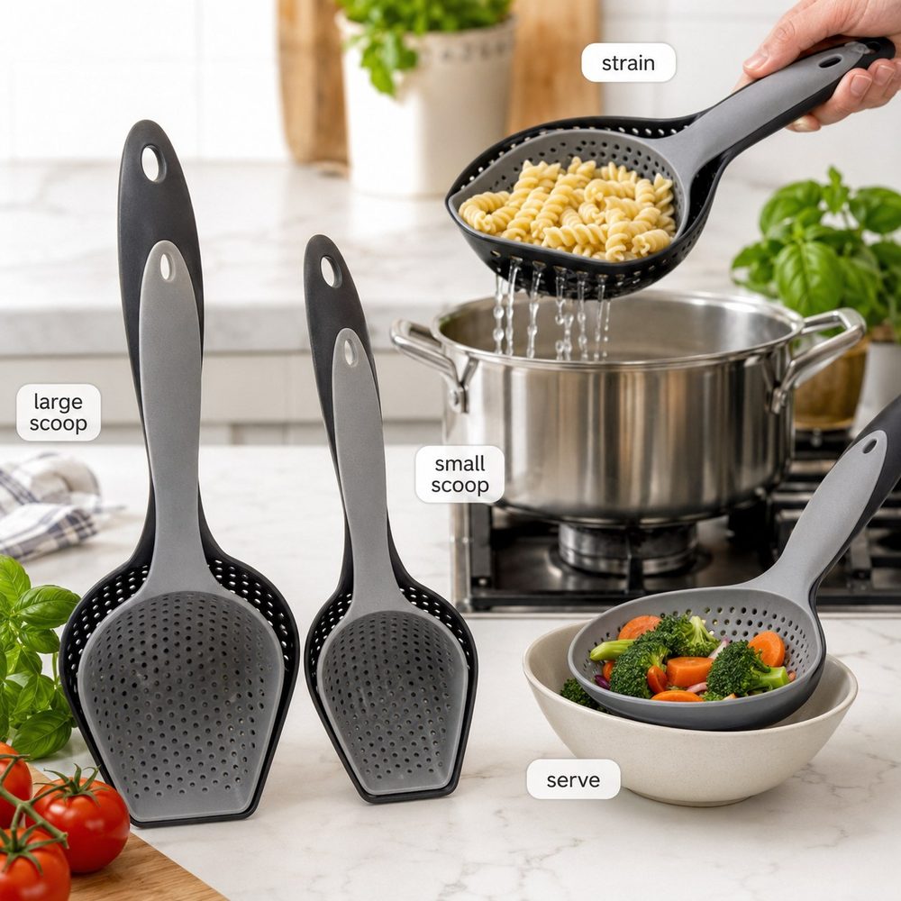 Scoop Colanders (2pc)