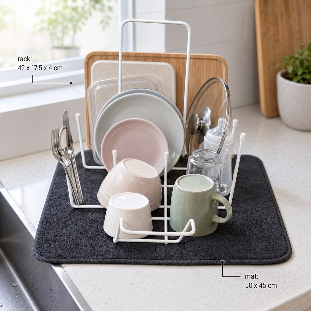 Stack & Tote Dish Organizer