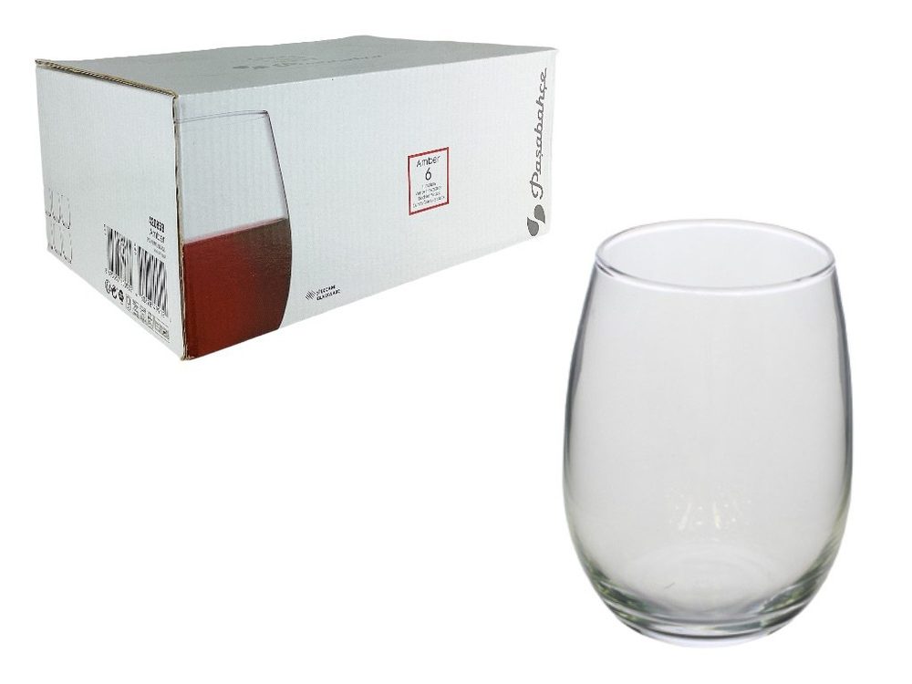 Drinking Glass Set (6pc Amber)