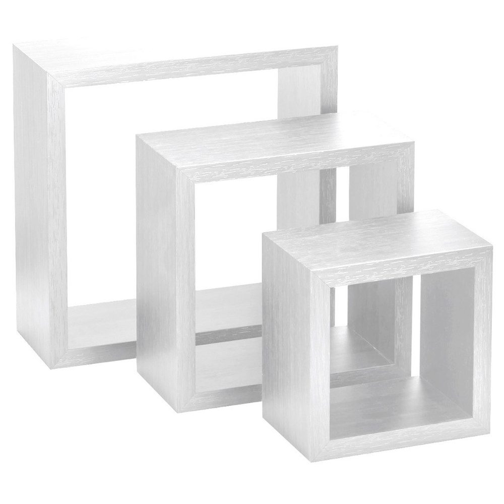 Floating Shelf (3pc Box Set White)