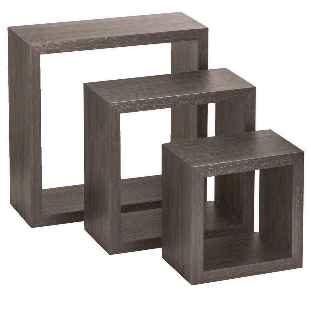 Floating Shelf (3pc Box Set Chocolate Brown)