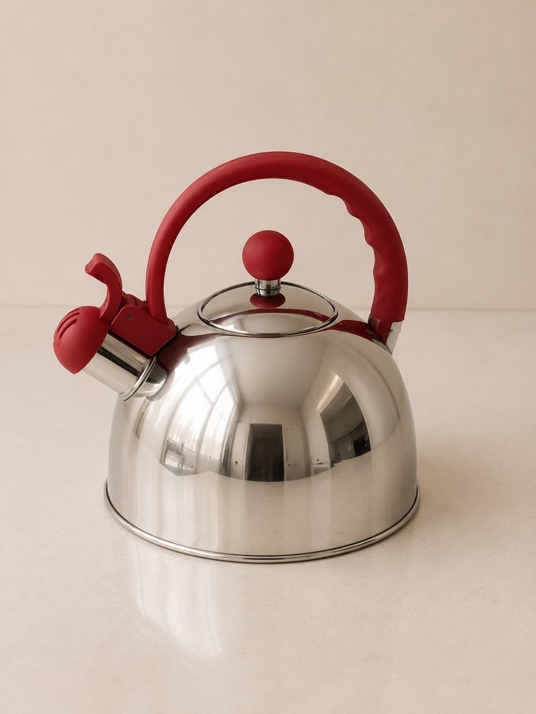 Whistling Spout Tea Kettle (2.6 Quart)