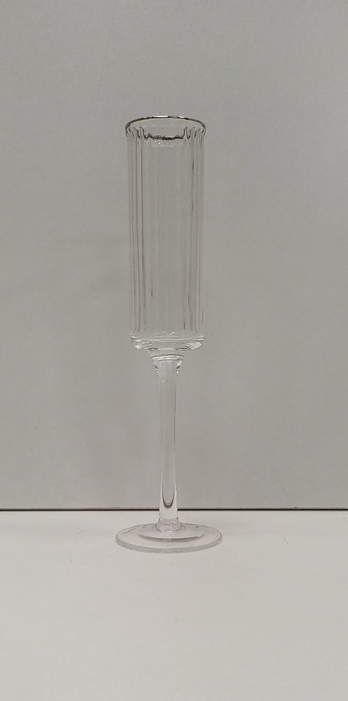 Wine Glass (Silver Rim Slim Tall)
